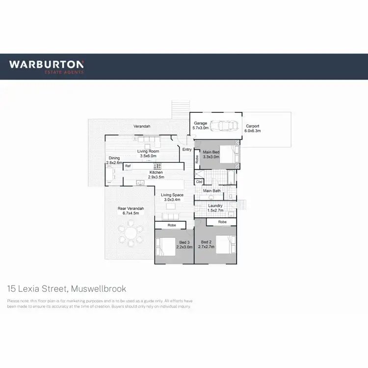 Floorplan of Homely house listing, 15 Lexia Street, Muswellbrook NSW 2333