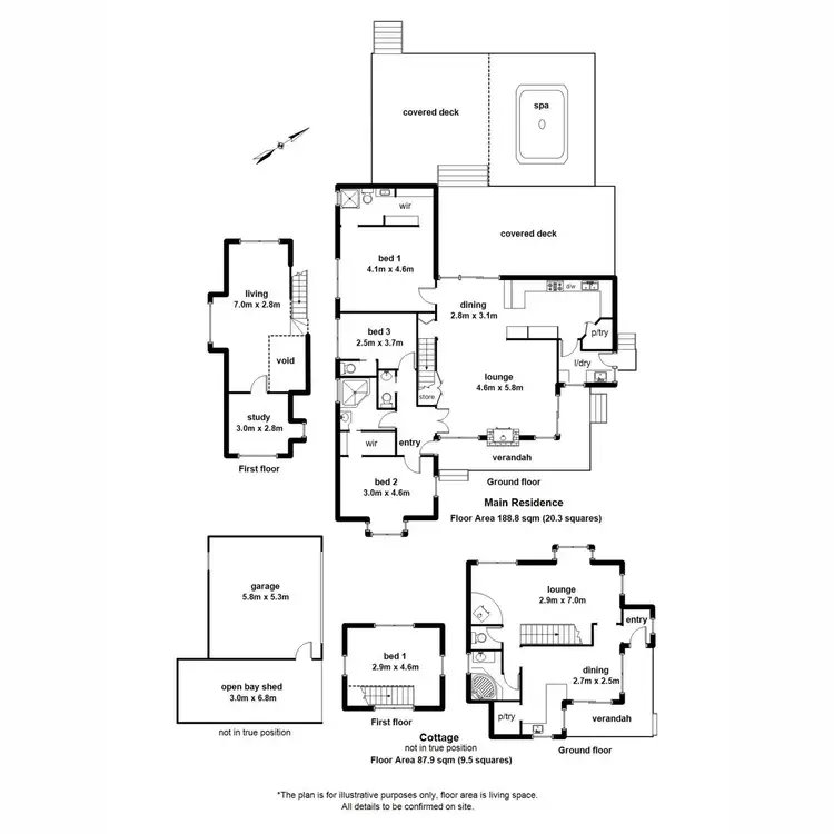 Floorplan of Homely house listing, 109 Emerald Monbulk Road, Emerald VIC 3782