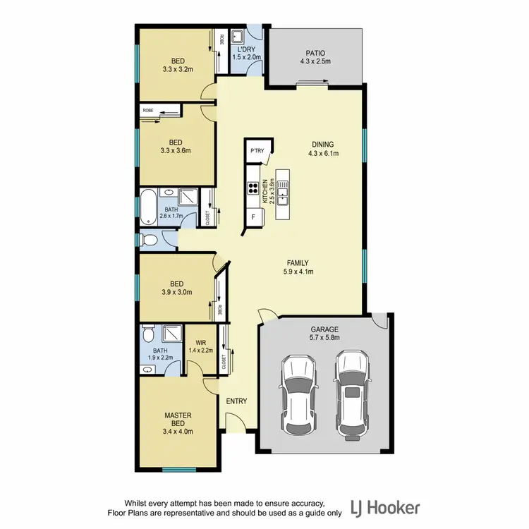 Floorplan of Homely house listing, 13 Lyrebird Close, Taigum QLD 4018