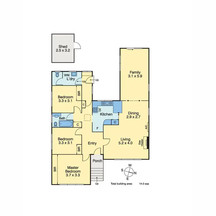 Floorplan of Homely house listing, 15 Johns Road, Mornington VIC 3931