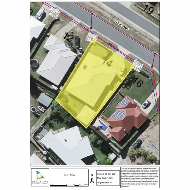 Floorplan of Homely house listing, 14 Leslie Street, Clinton QLD 4680