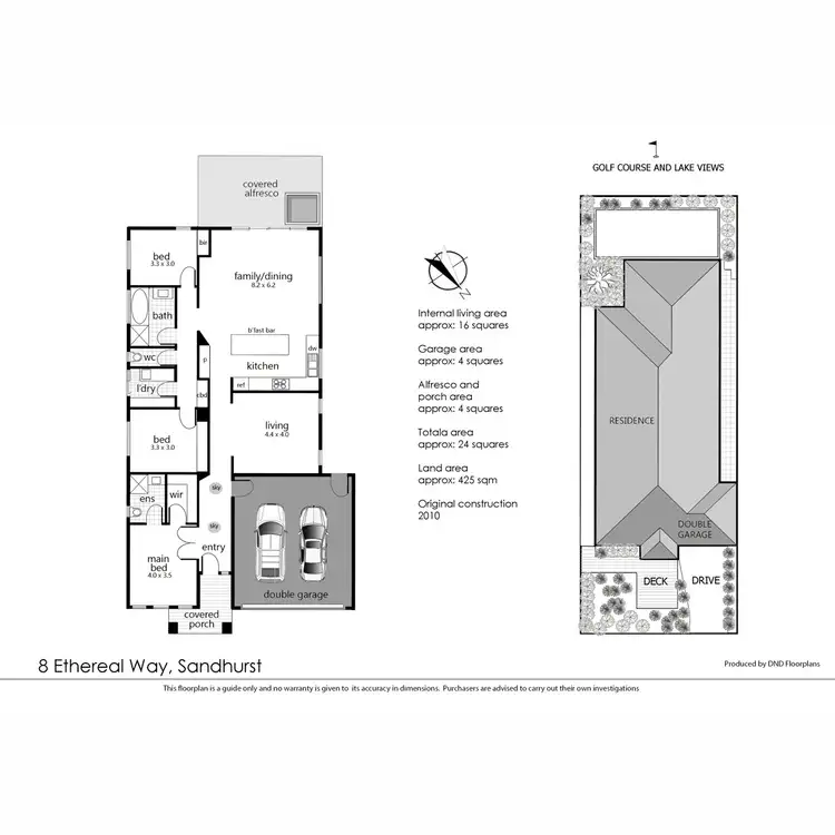 Floorplan of Homely house listing, 8 Ethereal Way, Sandhurst VIC 3977