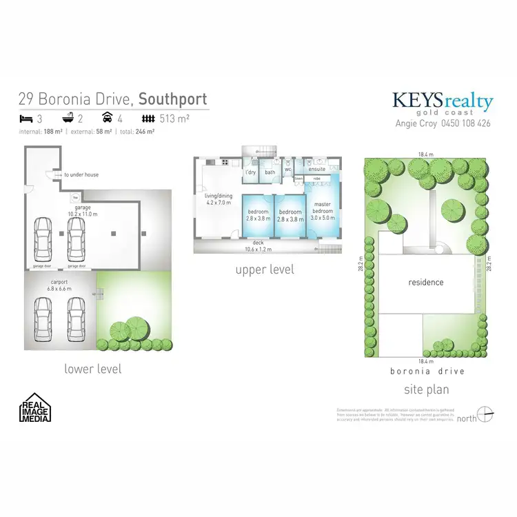 Floorplan of Homely house listing, 29 Boronia Drive, Southport QLD 4215