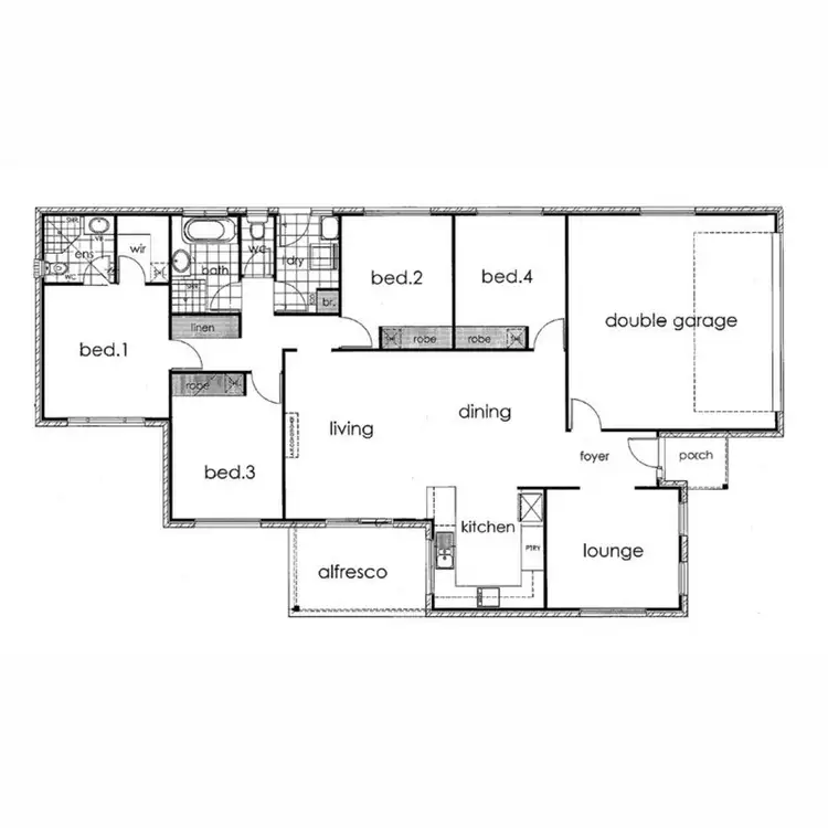 Floorplan of Homely house listing, 8 Sanctuary Drive, Cranley QLD 4350