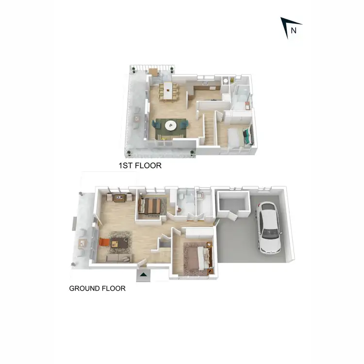 Floorplan of Homely house listing, 126 Charles Street, Dromana VIC 3936