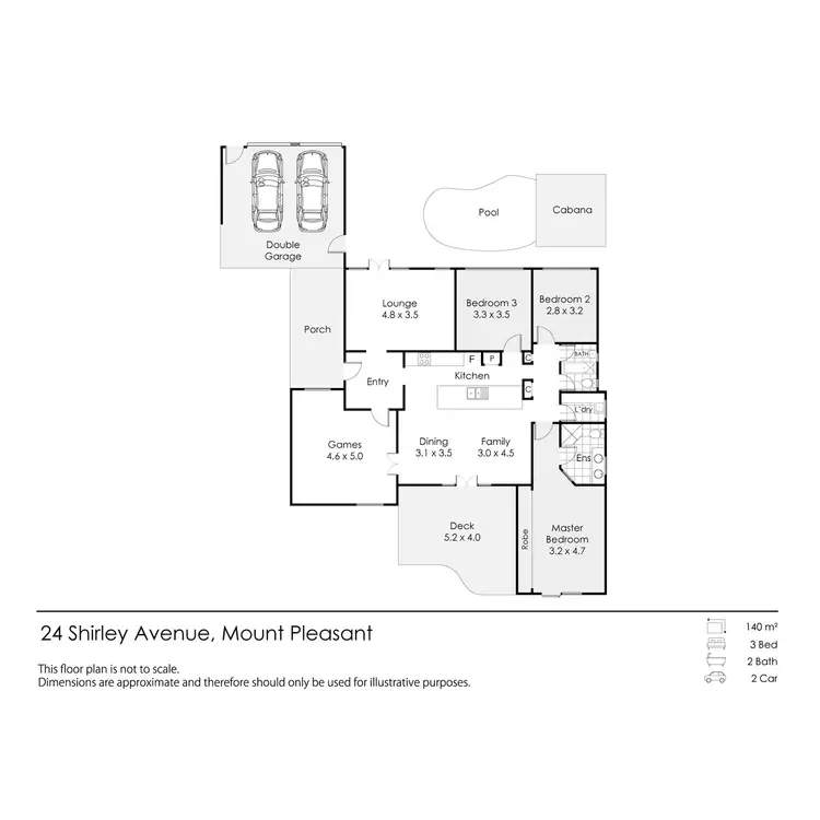 Floorplan of Homely house listing, 24 Shirley Avenue, Mount Pleasant WA 6153