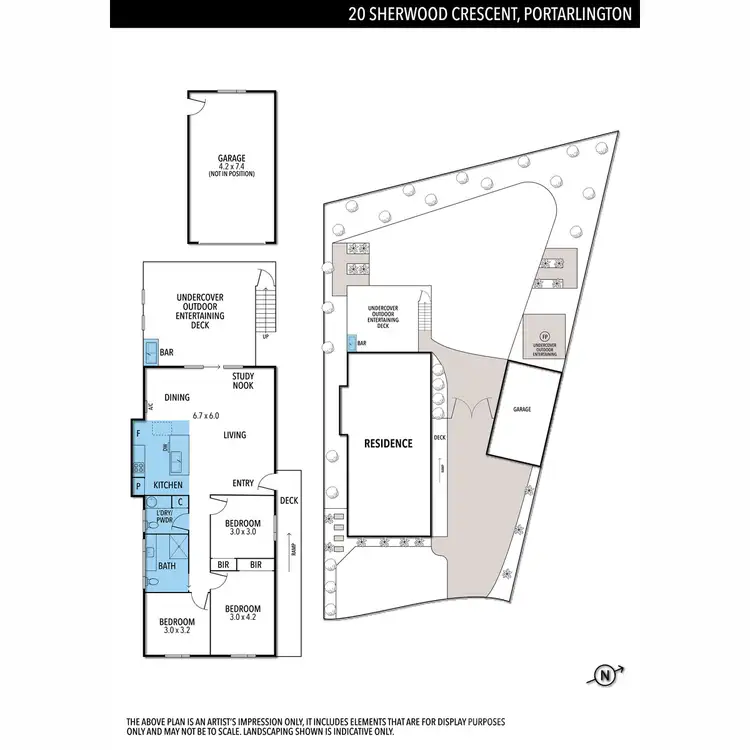 Floorplan of Homely house listing, 20 Sherwood Crescent, Portarlington VIC 3223
