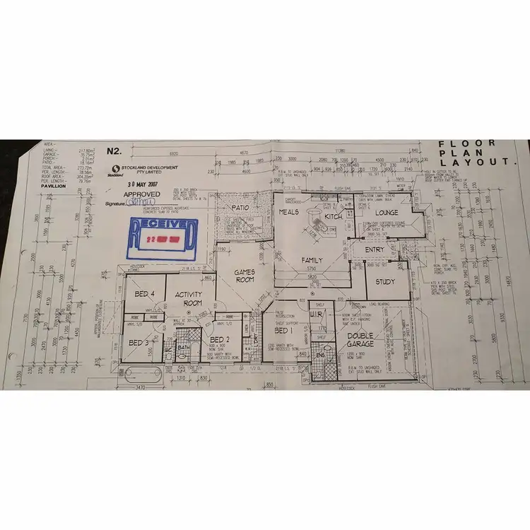 Floorplan of Homely house listing, 25 Hazelmere Crescent, Ormeau QLD 4208