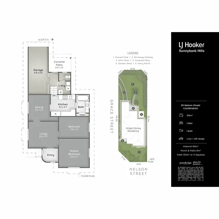 Floorplan of Homely house listing, 30 Nelson Street, Coorparoo QLD 4151
