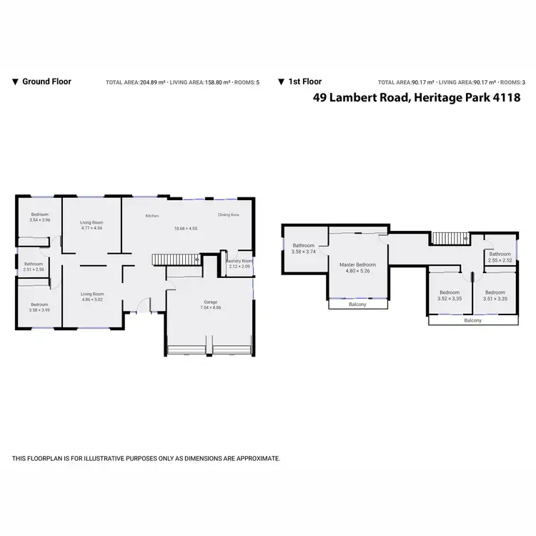 Floorplan of Homely house listing, 49 Lamberth Road East, Heritage Park QLD 4118