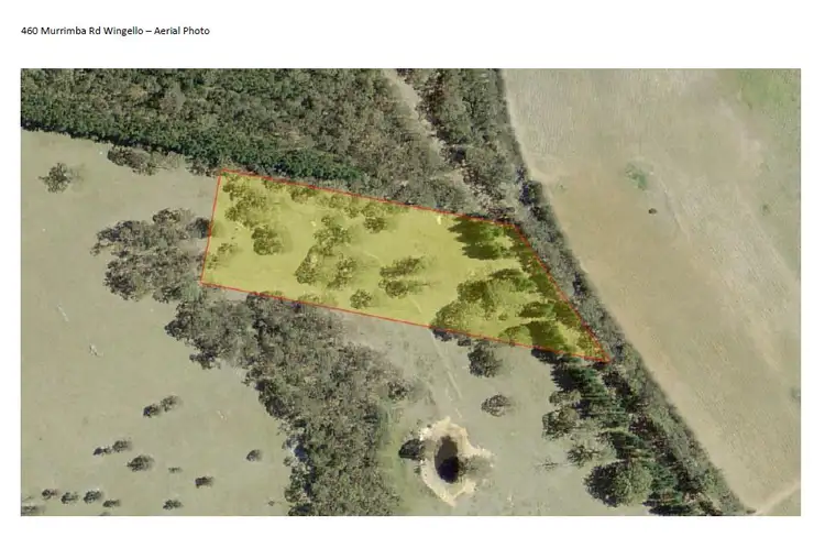 Floorplan of Homely land listing, 460 Murrimba Road, Wingello NSW 2579