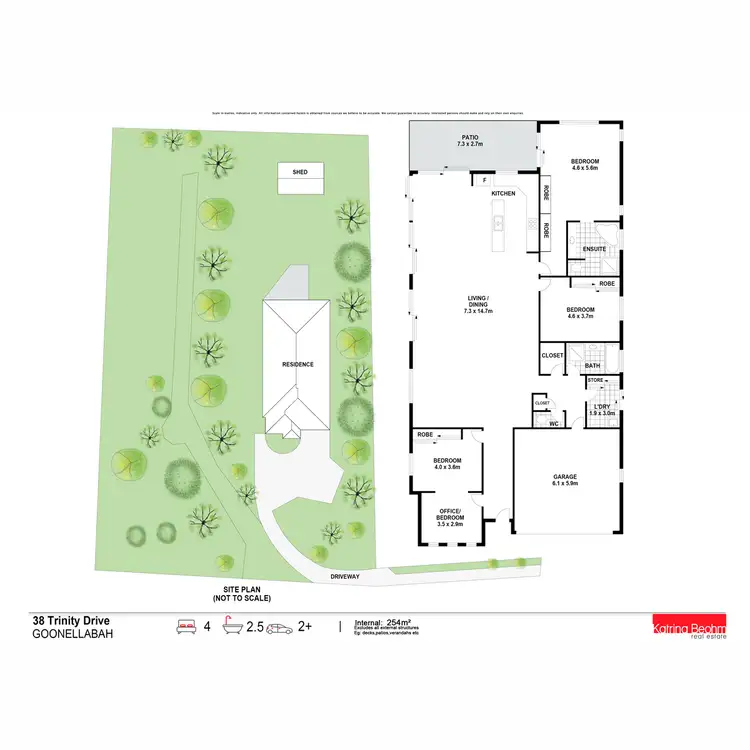 Floorplan of Homely house listing, 38 Trinity Drive, Goonellabah NSW 2480