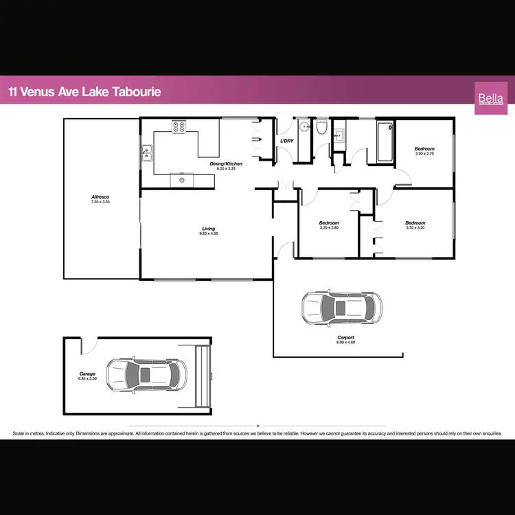 Floorplan of Homely house listing, 11 Venus Avenue, Lake Tabourie NSW 2539