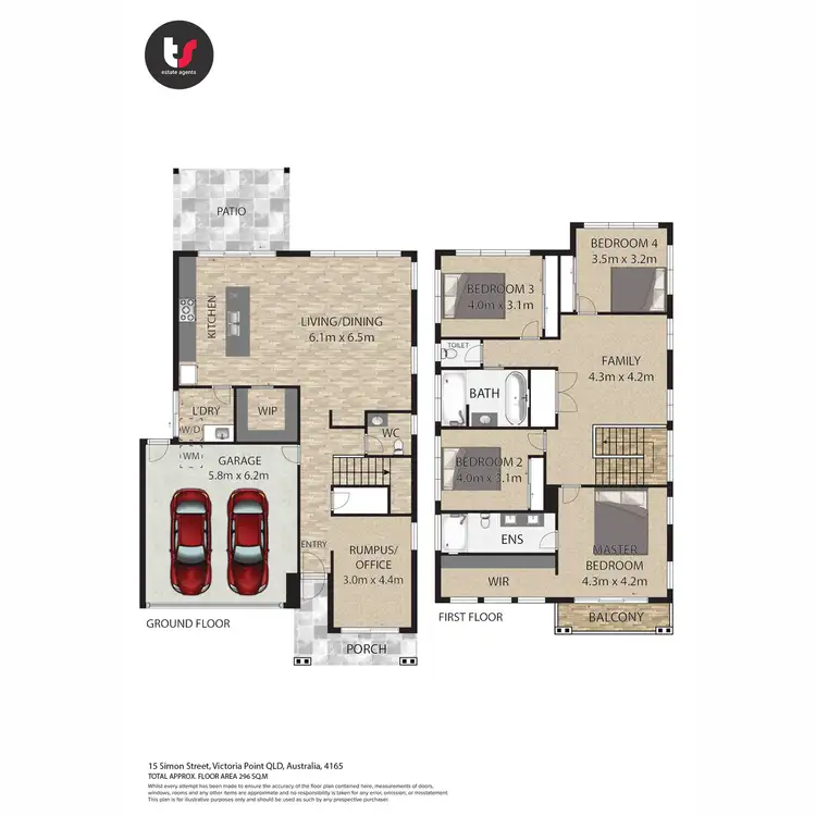 Floorplan of Homely house listing, 15 Simon Street, Victoria Point QLD 4165
