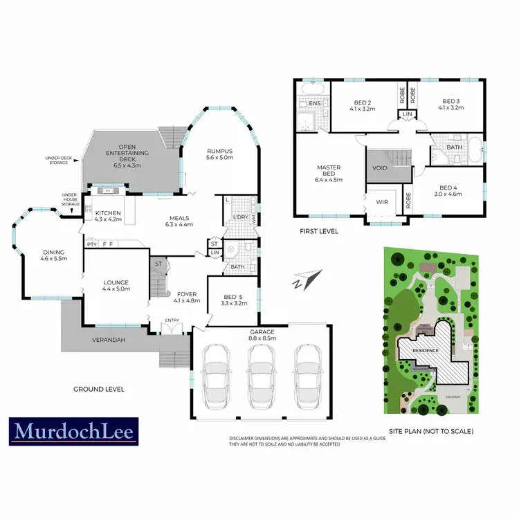 Floorplan of Homely house listing, 6 Amberwood Place, Castle Hill NSW 2154