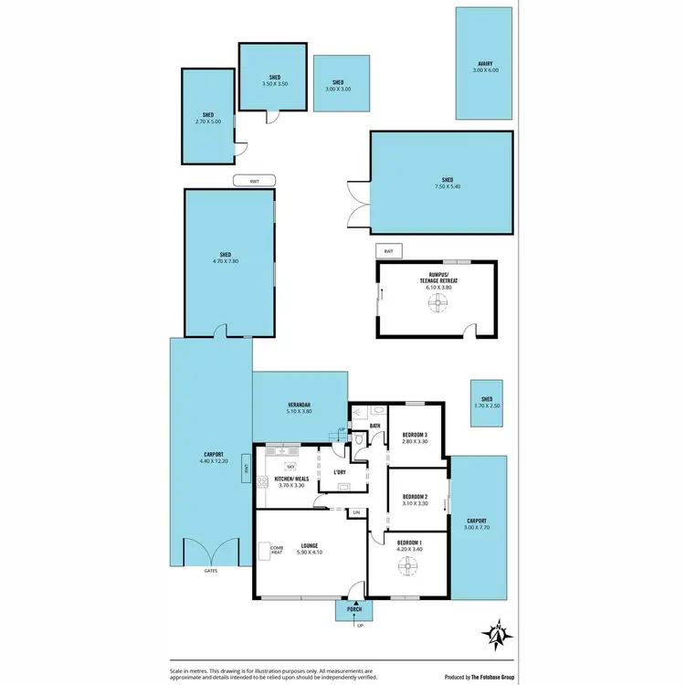 Floorplan of Homely house listing, 21 Moorong Road, O'sullivan Beach SA 5166