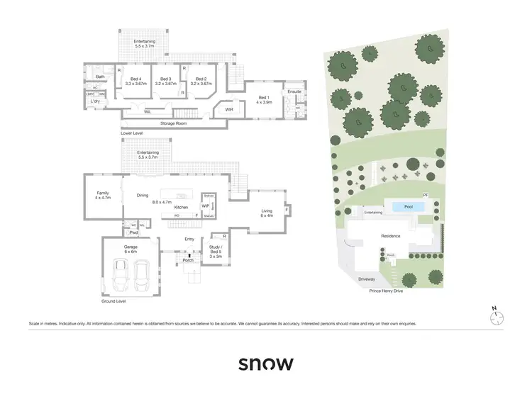 Floorplan of Homely house listing, 324 Prince Henry Drive, Prince Henry Heights QLD 4350
