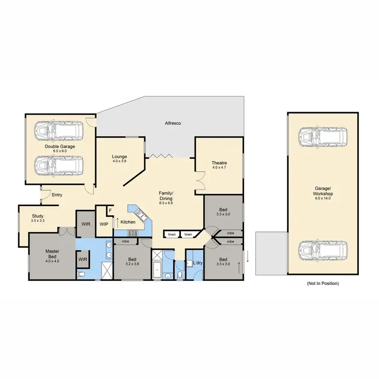 Floorplan of Homely house listing, 4 Karatoga Court, Tootgarook VIC 3941