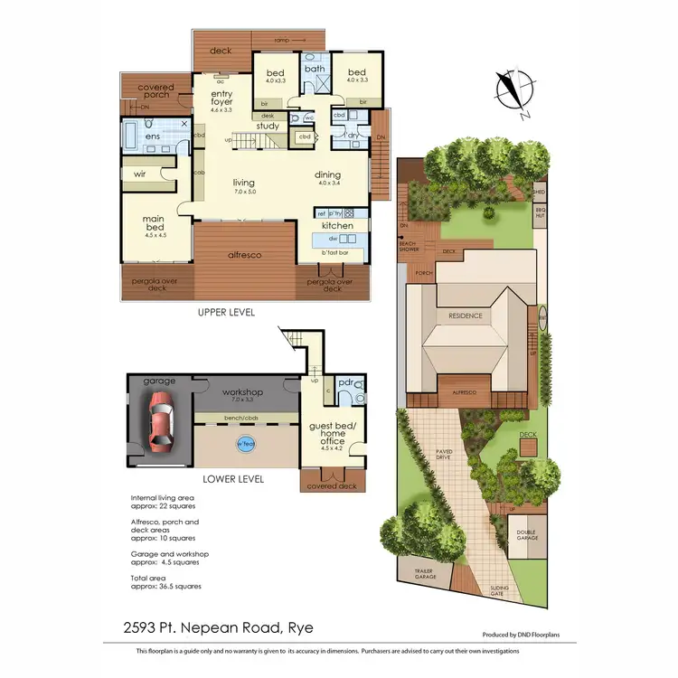 Floorplan of Homely house listing, 2593 Point Nepean Road, Rye VIC 3941