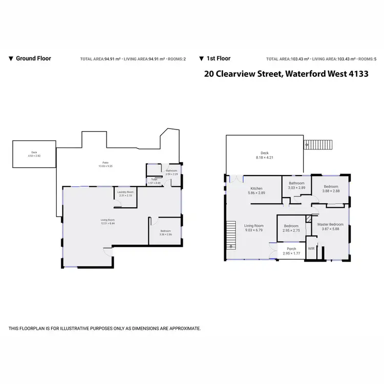 Floorplan of Homely house listing, 20 Clearview Street, Waterford West QLD 4133