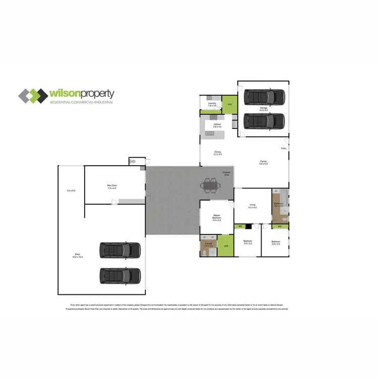 Floorplan of Homely house listing, 11 Cambridge Way, Traralgon VIC 3844