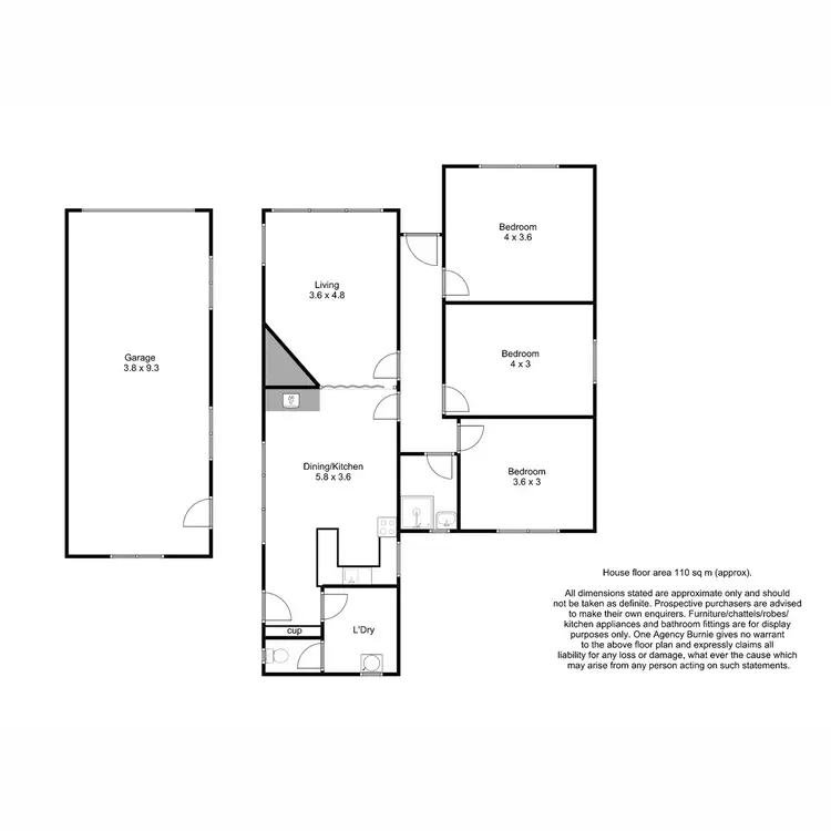 Floorplan of Homely house listing, 20 Mace Street, Montello TAS 7320