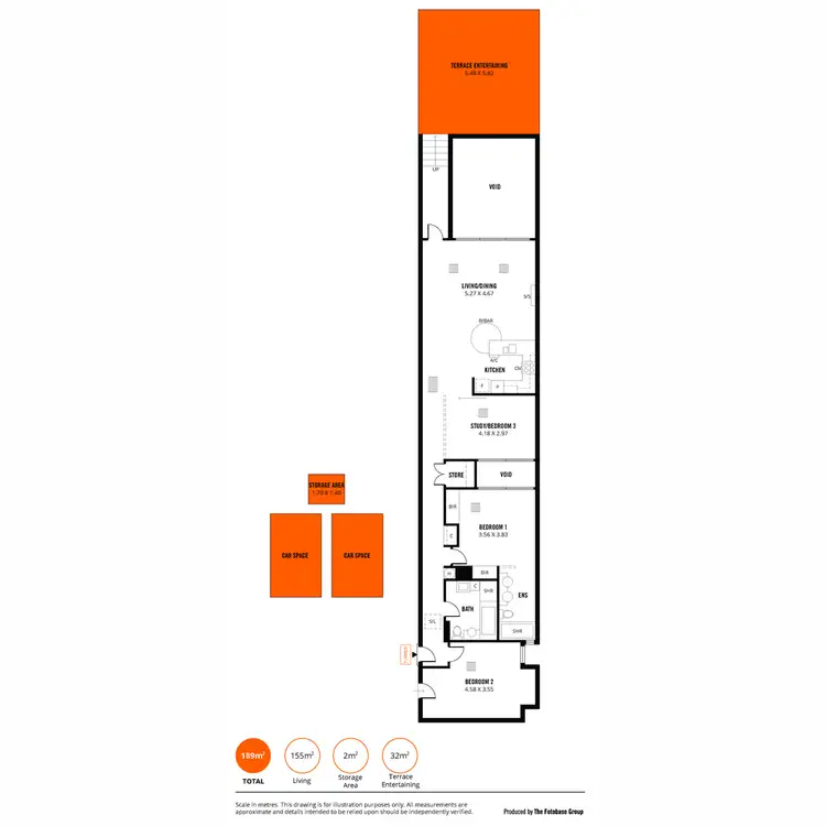 Floorplan of Homely apartment listing, 5/10 Moseley Street, Glenelg SA 5045