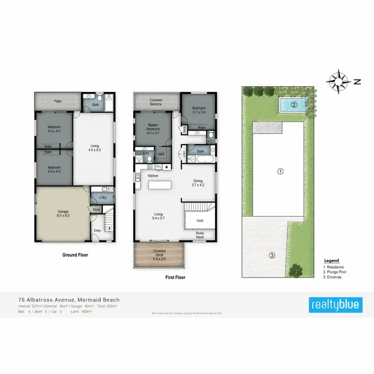 Floorplan of Homely house listing, 76 Albatross Avenue, Mermaid Beach QLD 4218