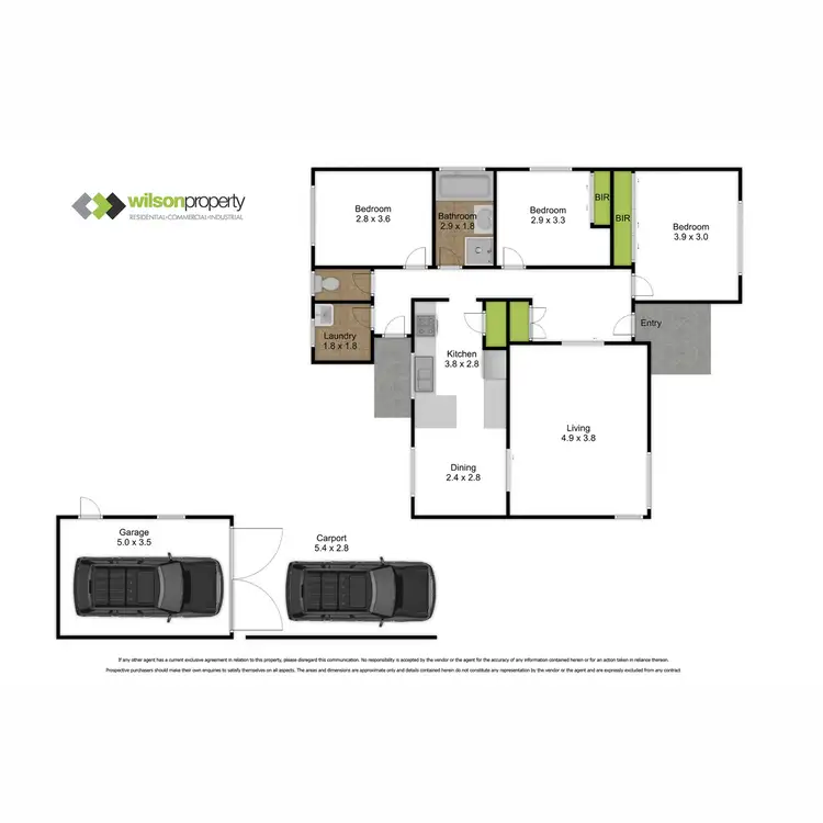 Floorplan of Homely house listing, 56 Gilmour Street, Traralgon VIC 3844
