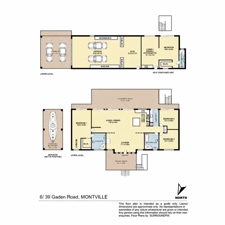 Floorplan of Homely house listing, 6/39 Gaden Road, Montville QLD 4560