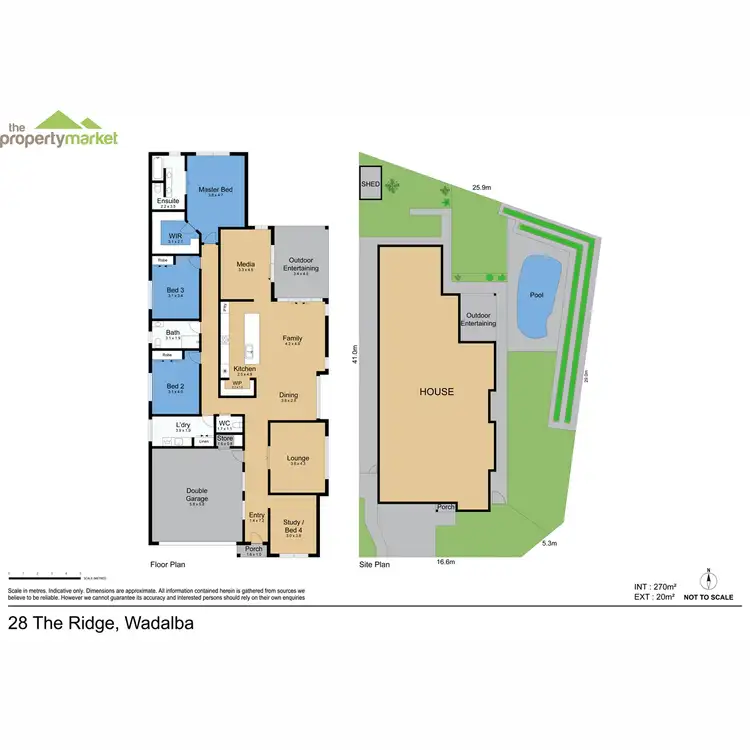 Floorplan of Homely house listing, 28 The Ridge, Wadalba NSW 2259