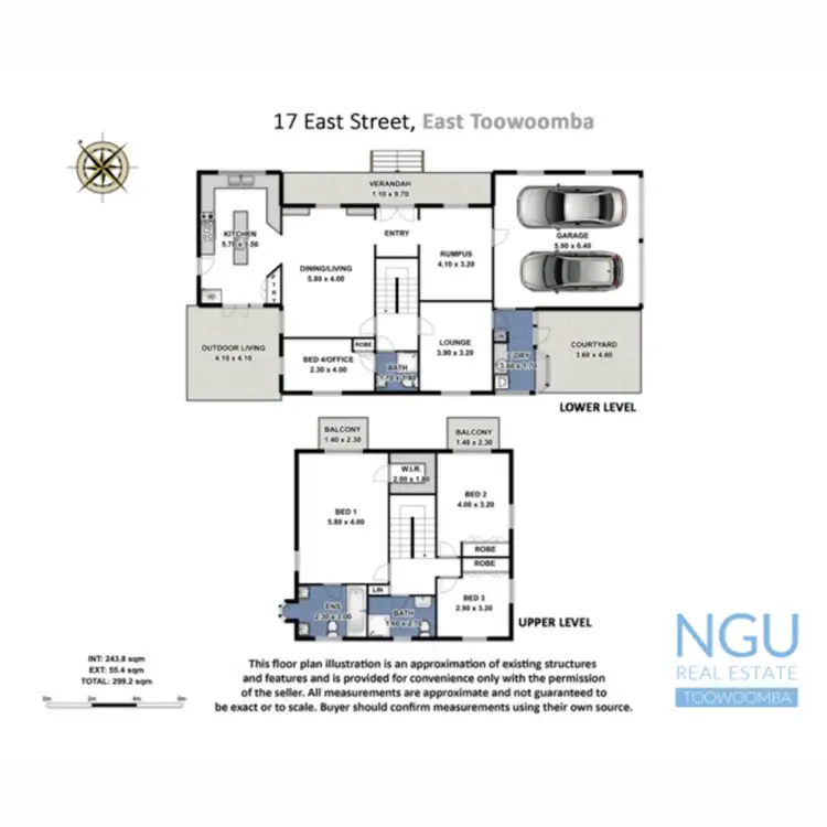 Floorplan of Homely house listing, 17 East Street, East Toowoomba QLD 4350
