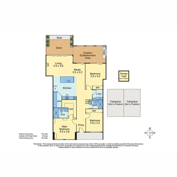 Floorplan of Homely unit listing, 2/32 Pine Hill Drive, Frankston VIC 3199