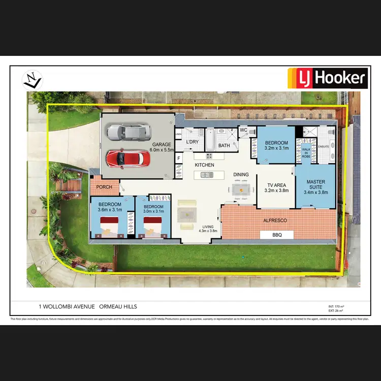 Floorplan of Homely house listing, 1 Wollombi Avenue, Ormeau Hills QLD 4208
