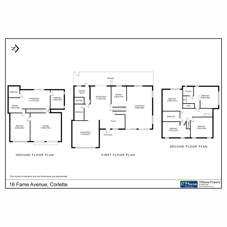 Floorplan of Homely house listing, 16 Fame Avenue, Corlette NSW 2315