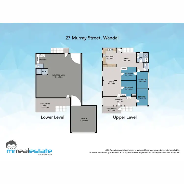 Floorplan of Homely house listing, 27 Murray Street, Wandal QLD 4700
