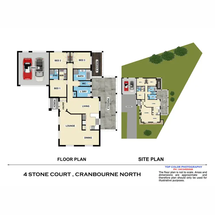 Floorplan of Homely house listing, 4 Stone Court, Cranbourne North VIC 3977