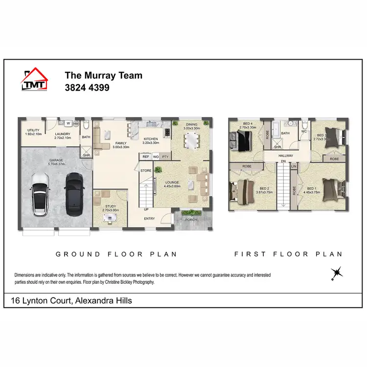 Floorplan of Homely house listing, 16 Lynton Court, Alexandra Hills QLD 4161
