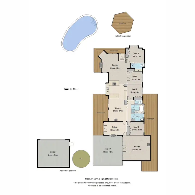 Floorplan of Homely house listing, 2 Rawhiti Road, Emerald VIC 3782
