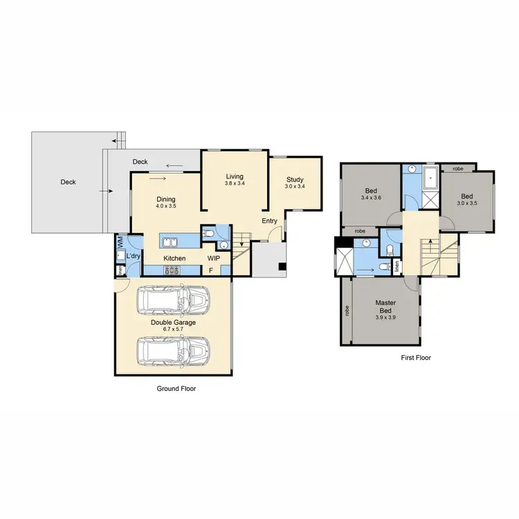 Floorplan of Homely unit listing, 4/83 Dromana Parade, Safety Beach VIC 3936