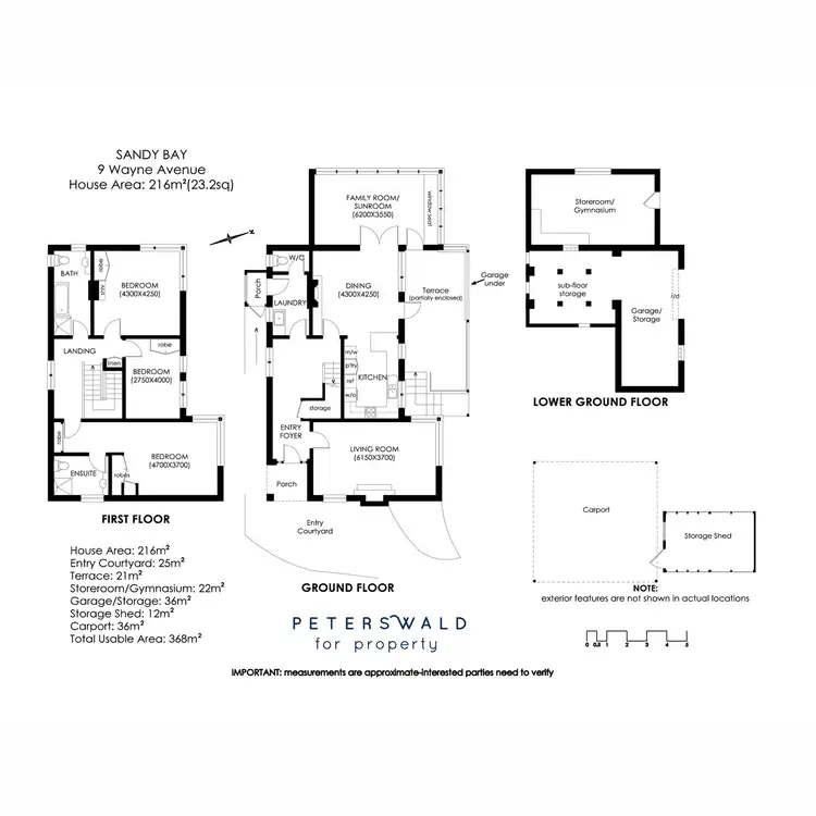Floorplan of Homely house listing, 9 Wayne Avenue, Sandy Bay TAS 7005
