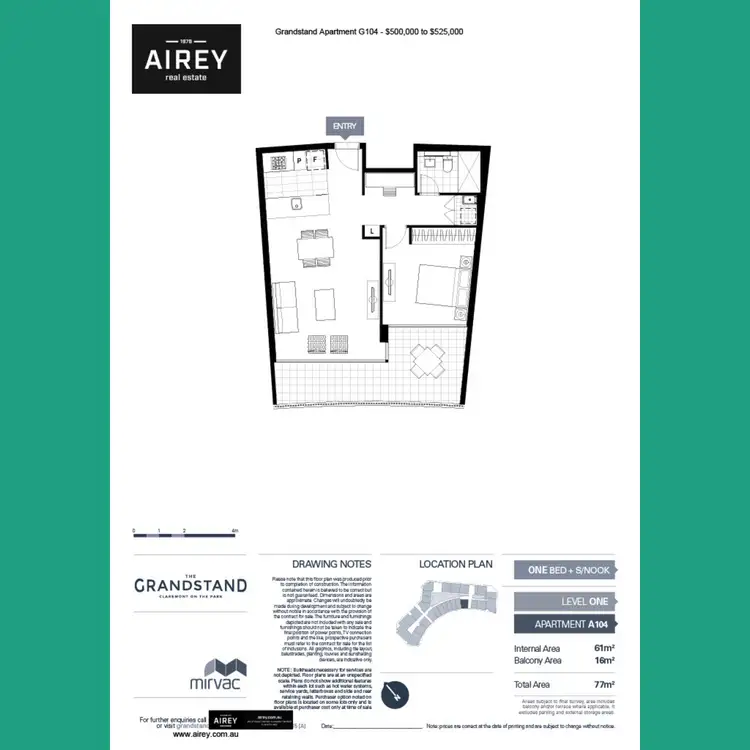 Floorplan of Homely unit listing, 104/8 Graylands Road, Claremont WA 6010