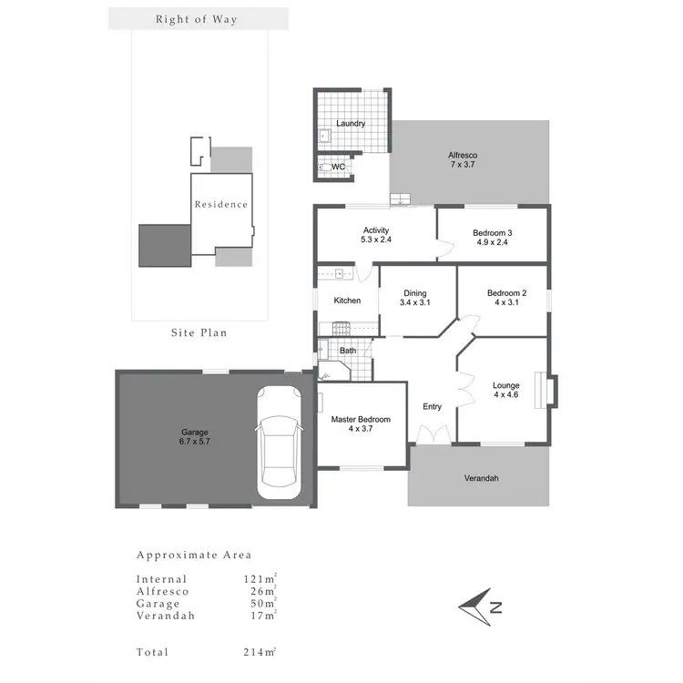 Floorplan of Homely house listing, 144 Flinders Street, Mount Hawthorn WA 6016