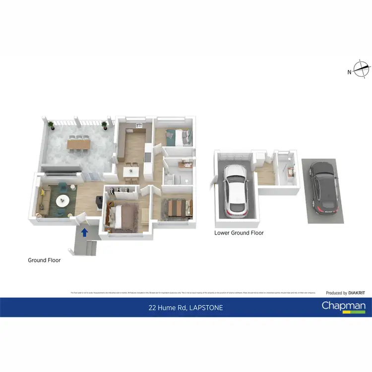 Floorplan of Homely house listing, 22 Hume Road, Lapstone NSW 2773