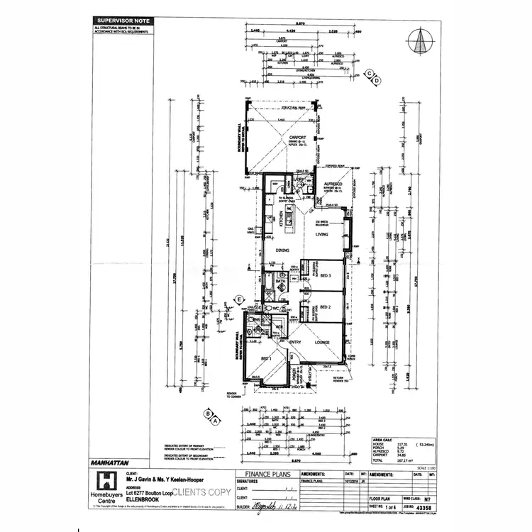 Floorplan of Homely house listing, 36 Boulton Loop, Ellenbrook WA 6069