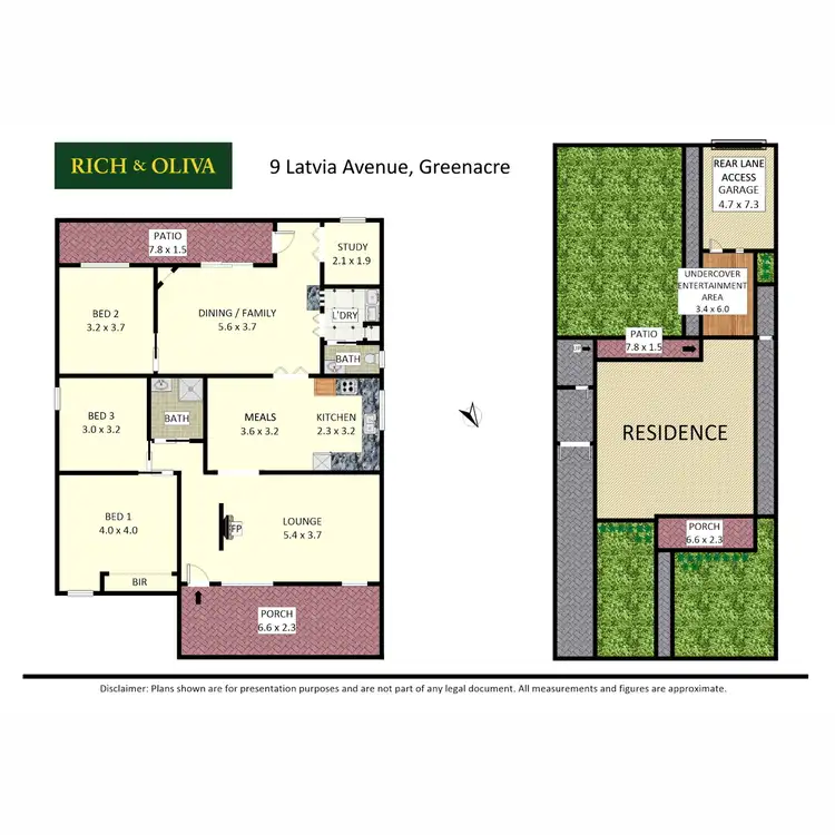 Floorplan of Homely house listing, 9 Latvia Avenue, Greenacre NSW 2190