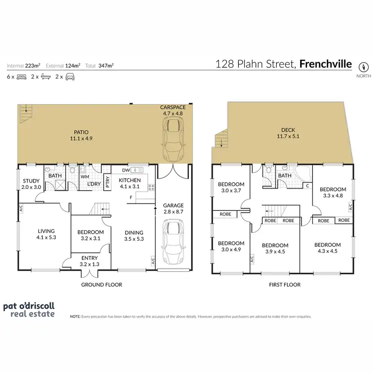 Floorplan of Homely house listing, 128 Plahn Street, Frenchville QLD 4701