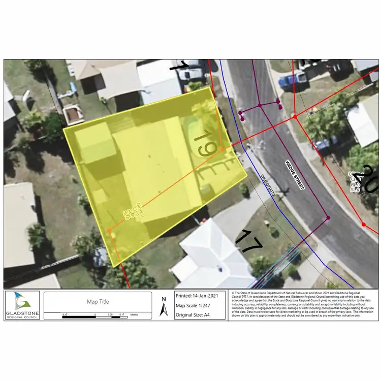 Floorplan of Homely house listing, 19 Wedge Street, Tannum Sands QLD 4680