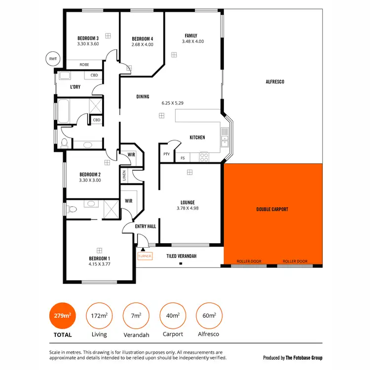 Floorplan of Homely house listing, 6 Ochre Drive, Aldinga Beach SA 5173
