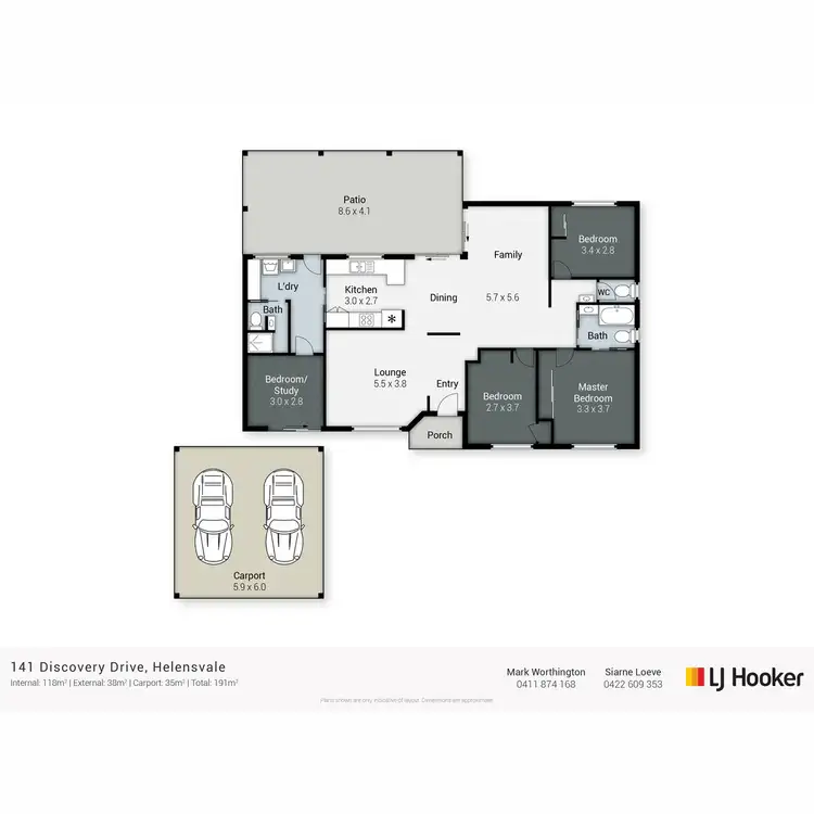 Floorplan of Homely house listing, 141 Discovery Drive, Helensvale QLD 4212